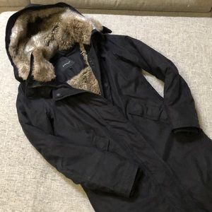 Aritzia Faux Fur Lined Parka